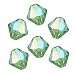 Swarovski Crystal Bicones 5301 4mm Peridot AB Beads (50 Image