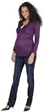 NOM Jasmne Ruffle Tunic -- purple size: x-large