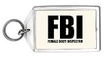 Keychain with FBI - Female Body Inspector image