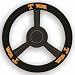 Tennessee Volunteers Leather Steering Wheel Cover