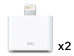 x2 30 Pin Female to 8 Pin Male Adapte...