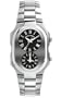 Philip Stein Teslar Large Stainless Steel Black Watch 2-G-CB-SS