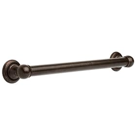 Safety First 113425 18-Inch Victorian Grab Bar, Venetian Bronze