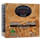 Orange OxiMega Greens Fish Oil