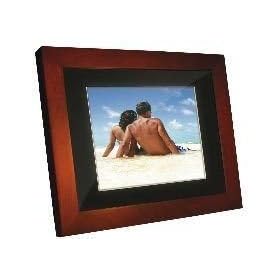 Portable USA 8 Wood Digital Picture Frame pu8w