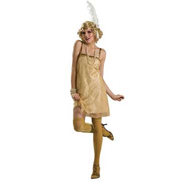 Gatsby Girl Deluxe Adult Costume (Women's Adult Costume)
