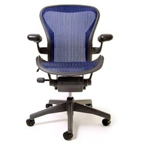 Aeron Chair - Basic by Herman Miller - Graphite Frame Size B (Medium)