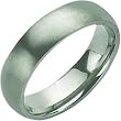 Titanium Comfort Fit Wedding Band Sz 9.75