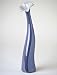 Porcelain Periwinkle Flower Vase - Blue-violet
