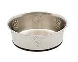 UPC 844534000484 product image for Petrageous Designs Cayman Classic Stainless Steel Pet Bowl, Holds 3 Cups | upcitemdb.com