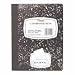 Composition Book, Special Ruled, 9 3/4"x7 1/2", Black Marble (MEA09920) Category: Memo Sized Notebooks