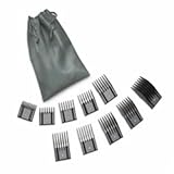 Oster Universal Hair Clipper Comb Attachments- 10pc Pouch Set