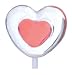 Valentine Special 2 tone Heart RED [60 ct.] Image