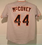 Willie McCovey Autographed San Francisco Giants Majestic Jersey