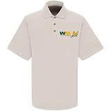 Checkered Flag Sterling Marlin Waste Management White Polo