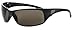Bollé Safety 40073 Silium Safety Eyewear with Silver Metal + TPE Semi-Rimless Frame and Clear Lens