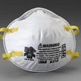 Case of 8 Boxes of 3M 8210 Particulate Respirator N95 Dust Masks (Case of 8 Boxes of 20 masks (total of 160 masks))
