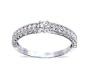 0.1 CTW Diamond 10K White Gold Promise 10 KT Ring