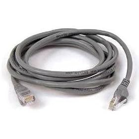 Belkin A3L791-S 7-Foot RJ45 CAT 5e Snagless Molded Patch Cable (Gray)