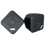 PYLE-HOME PDWP5BK - 5 Inchs Weatherproof Indoor/ Outdoor Full Range Two-Way Speaker Enclosures (Black)