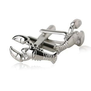 Click to buy Maine Wedding Venues: Maine Lobster Cufflinksfrom Amazon!