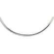 3mm Flat Collar with Closed Back