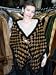 Black/Golden Woven Checkerboard Mink Shawl