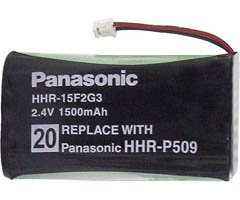 PANASONIC HHR-P509A/1B Replacement Battery for 2.4GHz GigaRange Telephones