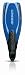 Cressi Sub Reaction Pro Professional Snorkeling Fins, Black / Blue, 9.5-10.5 / Euro 44-45