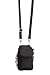 Baggallini Microfiber Flip Phone Case, Black