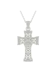 Elegant Cross Pendant Necklace