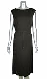 women dress Wear to Work-Lauren Ralph Lauren Matte Jersey Sleeveless Dress 14 Brown