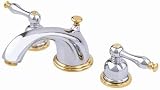 Bathroom Faucet by Danze - D302455-CPBV in Chrome with Polished brass Accents