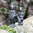 General, Terracotte-Soldat, H 11, B 4, T 4 cm