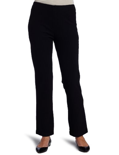 Mod-O-Doc Women's Stretch Knit Twill Cigarette Pant, Black, Medium