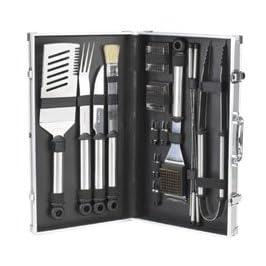 Silver Grill Tool Set - Large by Barbecue Tools