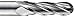 G.W. Schultz 4 Fl, 30? Hlx, ?.2187 In., .625 In. Loc, .25 In. Shk, 2.0 In. Oal, Altin Coated, Carbide Ball Nose End Mill