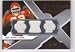 2008 SPx Rookie Materials Logo X Logo Triple 75 #RMGD Glenn Dorsey - Kansas City Chiefs (RC - Rookie Card - Piece of Authentic Game-Worn Jersey - Serial #d to 75) (Football Cards)
