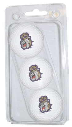 James Madison Dukes (University Of) NCAA 15 Golf Ball Pack