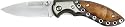 Professional Bull Riders 3.5-Inch Rosewood Folder Pocket Knife