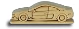 Review Quay  / Sports Car - Handcrafted Wooden Puzzle
