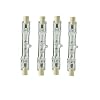 4 x 150w 78mm Tungsten Linear R7s Halogen floodlight J78 security light bulb Long Life brand