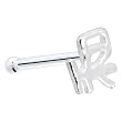 Sterling Silver Peace Chinese Symbol Nose Bone