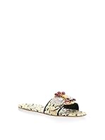 Miu Miu Sandalias planas (Multicolor)