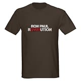 Ron Paul Revolution love Ron paul Dark T-Shirt by CafePress