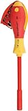 Wiha 38016 1000-Volt Magnetic Driver with 8 Bits In The Handle, Slotted, Phillips and Square Bit Flip Set
