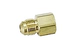 ノーブランド品　 メスホース継手 フレアコネクター　両口　3/8" OD x 3/8" Female NPT　　３０個入り