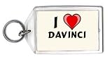 I Love davinci Keychain