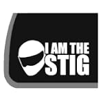 I AM THE STIG Car Decal / Sticker $3.89