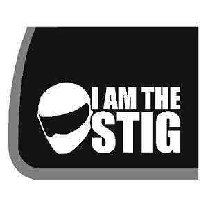 I AM THE STIG Car Decal / Sticker